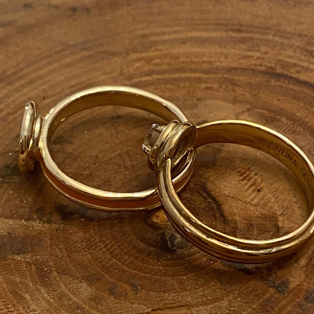 ❤️KENDRA SCOTT VINTAGE RINGS❤️ - Picture 6 of 12